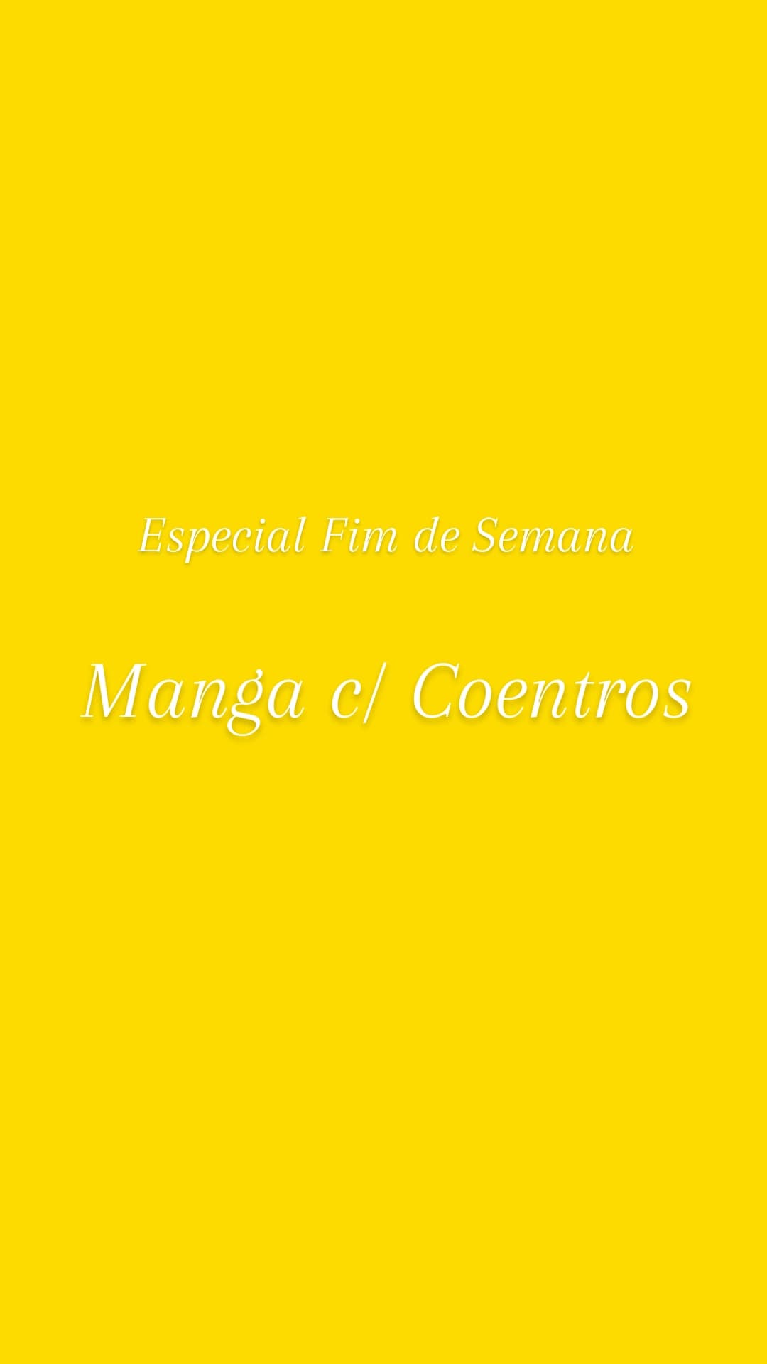 Manga com Coentros