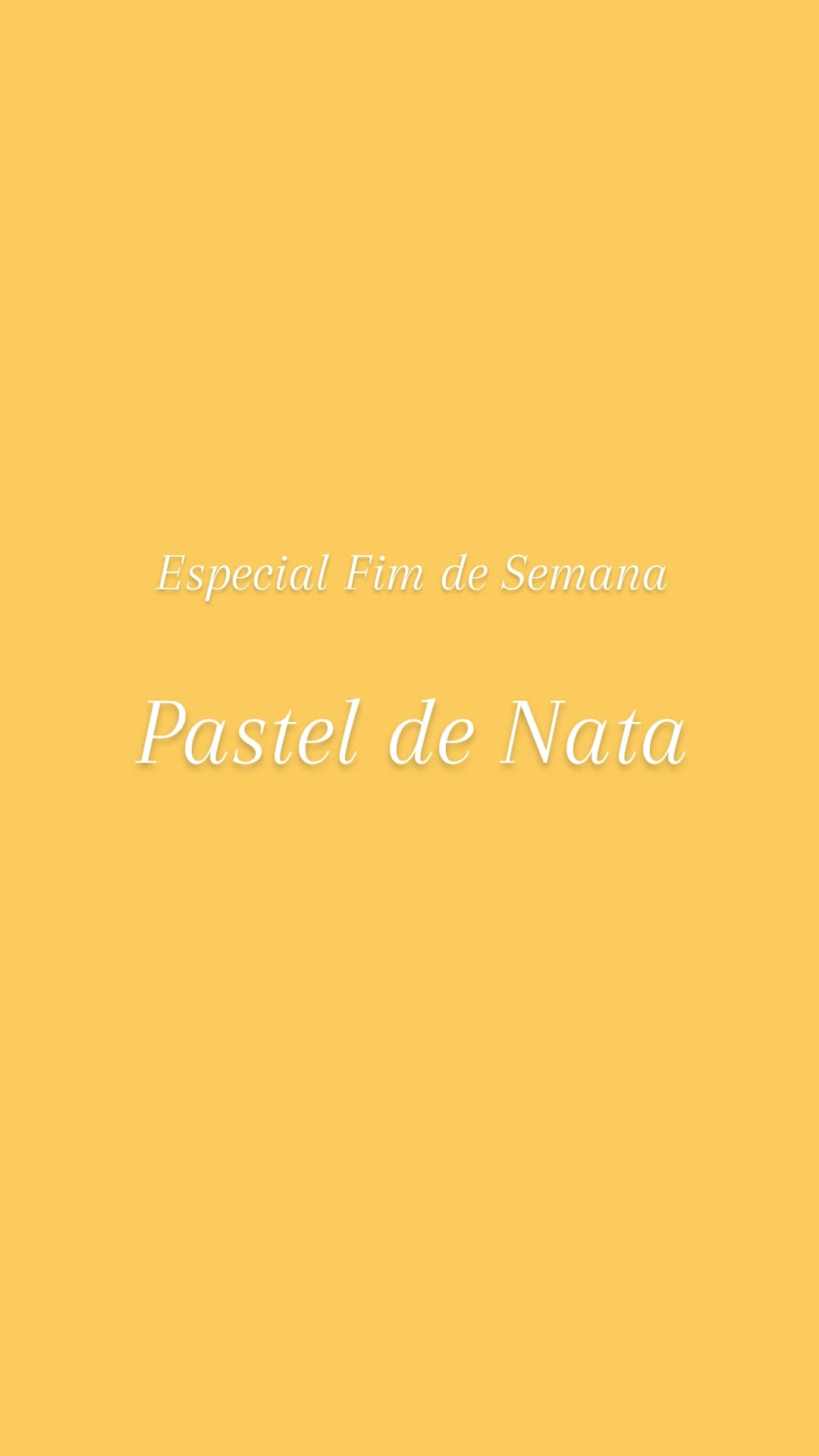 Pastel de Nata