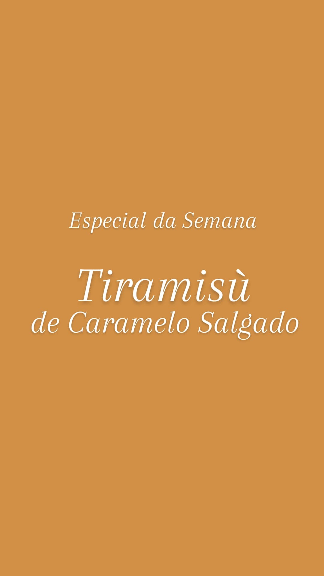 Tiramisù de Caramelo Salgado
