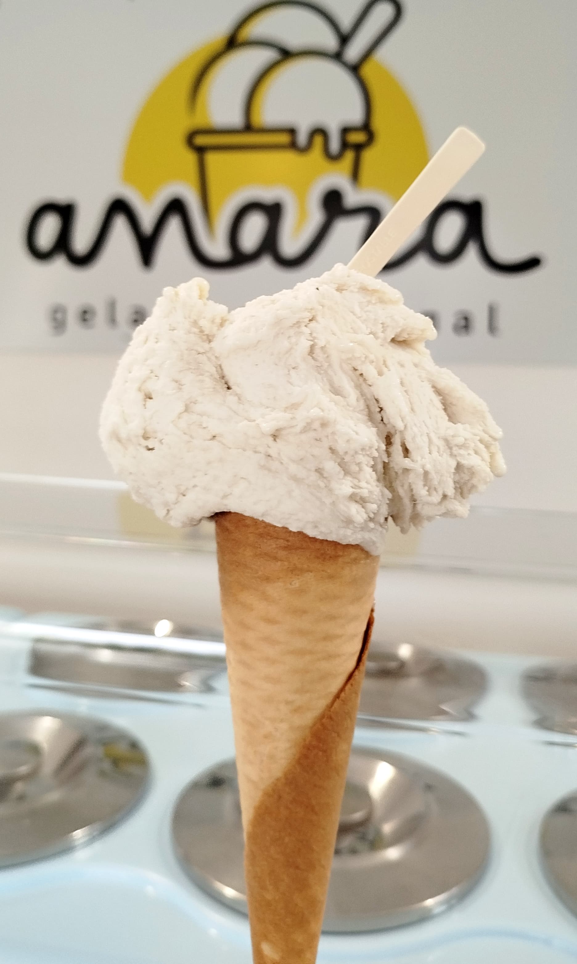 Madeira Banana artisanal gelato — Anara Gelado Artesanal