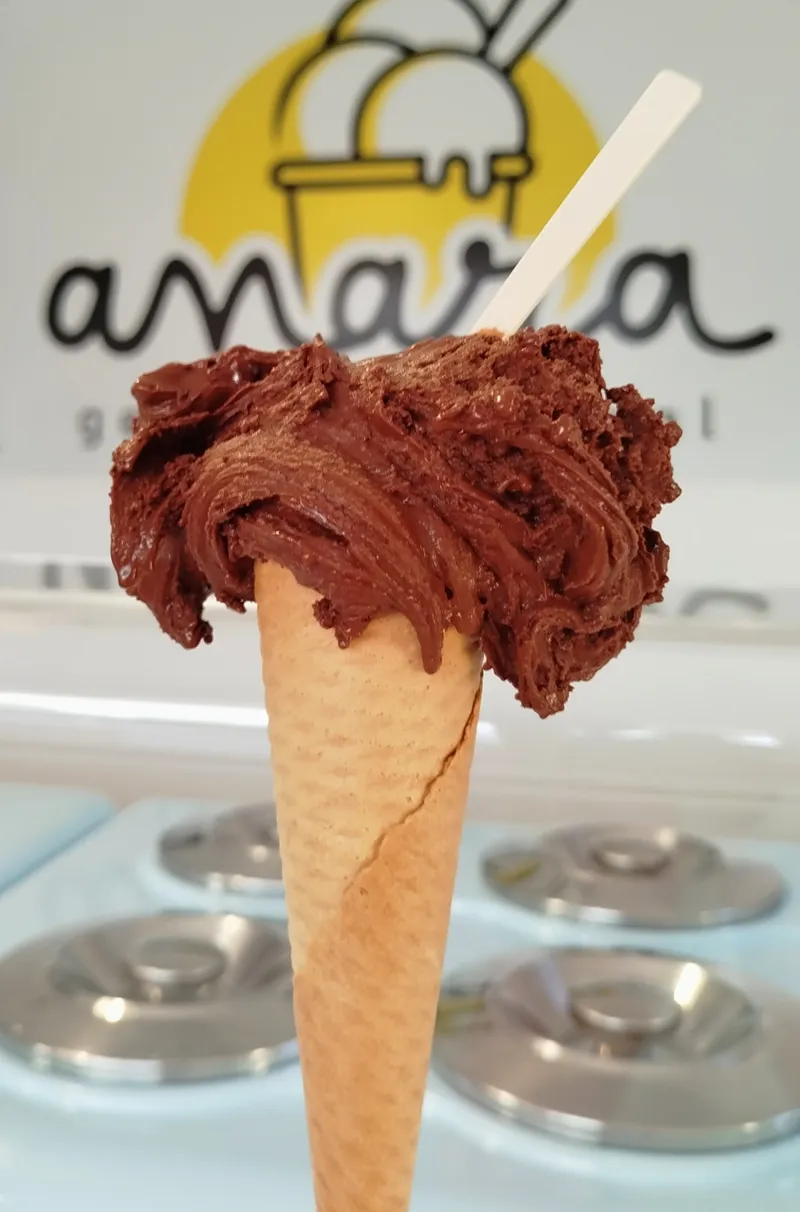 Belgian Chocolate artisanal gelato — Anara Gelado Artesanal