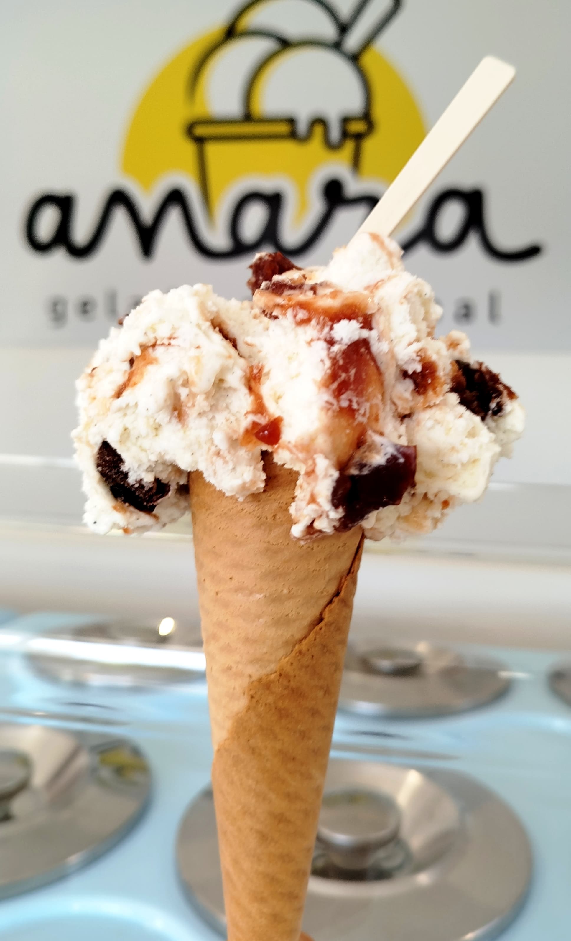 Madagascan Vanilla with Damson Swirl